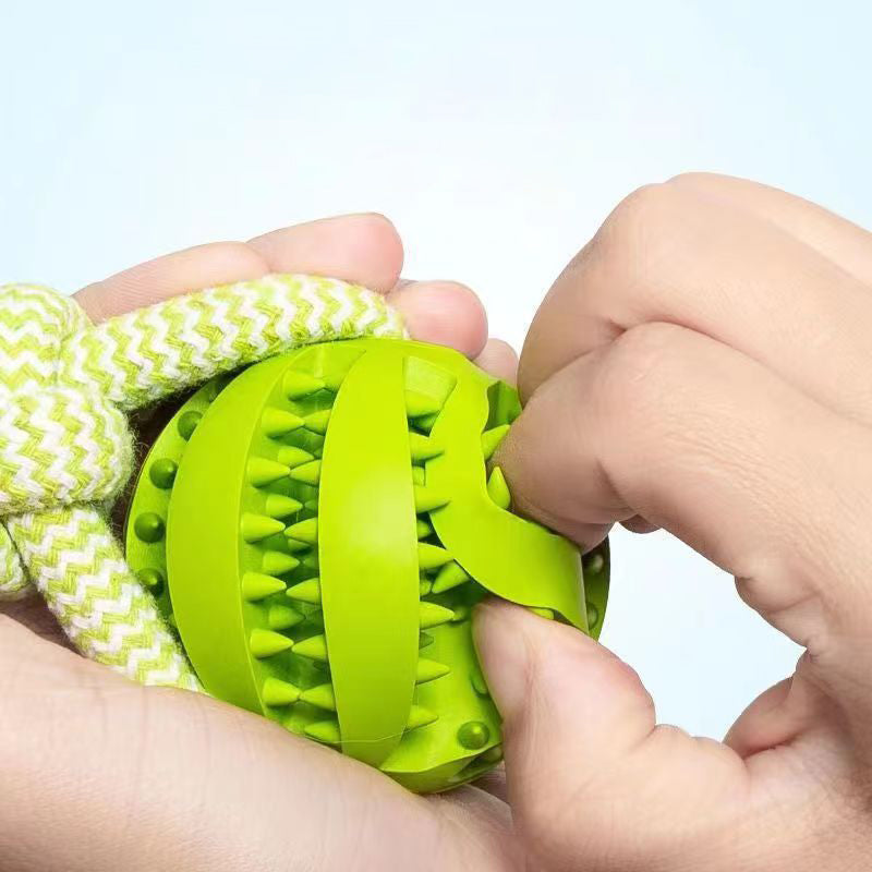 Pet Enrichment Toys – Chew & Treat Balls for Small Dogs and Puppies