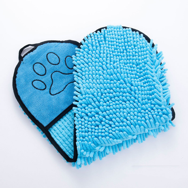 Quick-Dry Microfiber Dog Towel | Ultra Absorbent Pet Bathrobe for Dogs & Cats