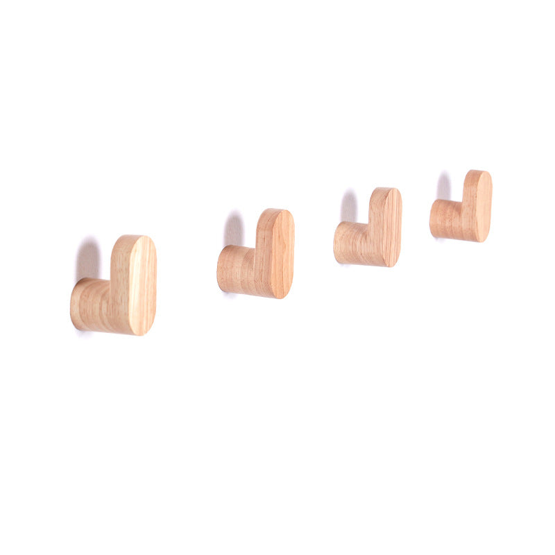 Decorative Wooden Wall Hooks – Stylish Wall Hook Rack for Coats, Hats & Home Organization