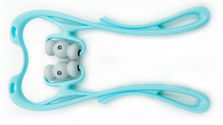 Neck Massager for Pain Relief – 360° Deep Tissue Handheld Roller