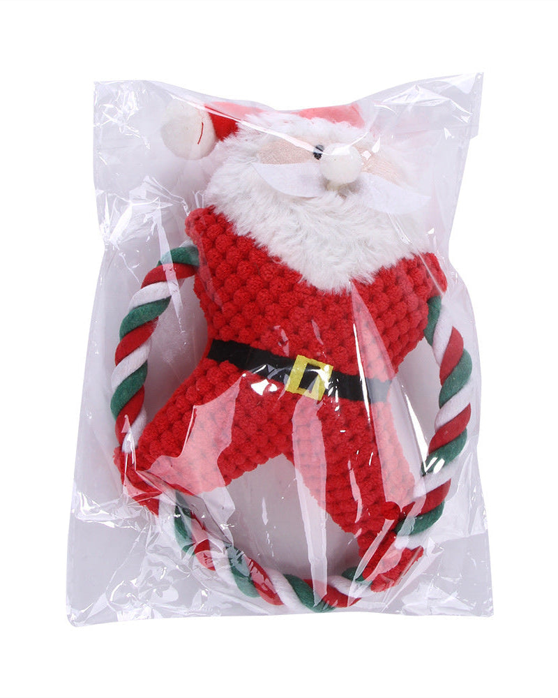 Christmas Plush Toys for Pets | Holiday Chew Toy for Dogs & Puppies