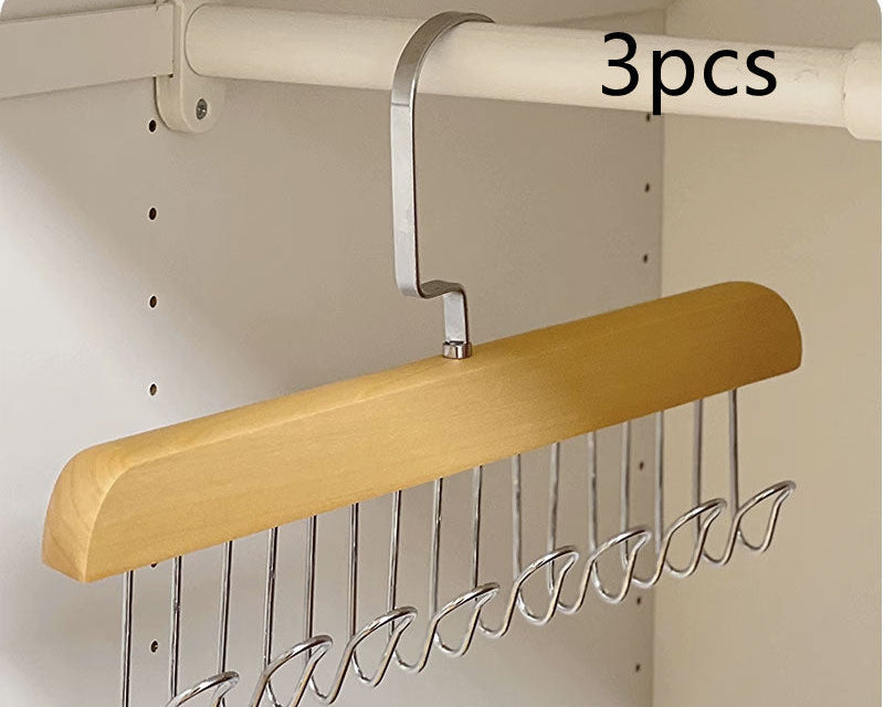 Home Closet Organizer Multi-Hook Storage Rack – Space Saving Clothes Hanger