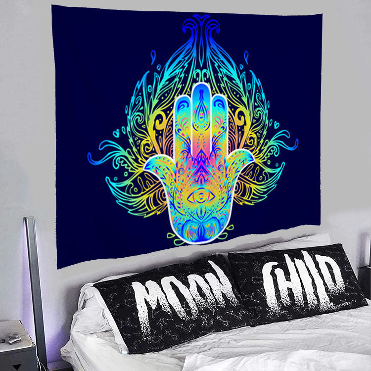 Artistic Psychedelic Tapestry – Trendy Aesthetic Wall Hanging for Modern Home Decor
