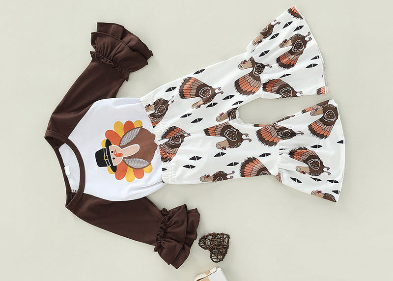 Adorable Baby Thanksgiving Day Outfit