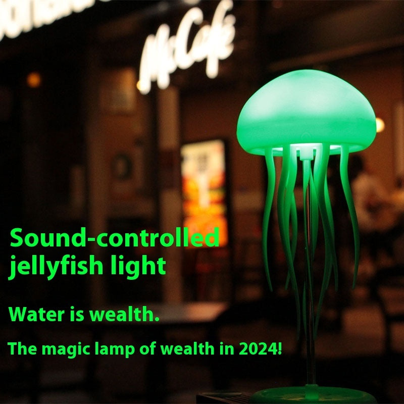 Smart Jellyfish LED Lamp – Night Light, Desk & Bedside Ambient Decor