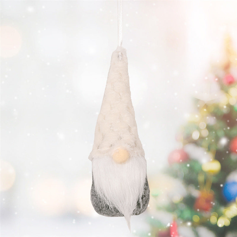 Christmas Hanging Knitted Ornament – Small Festive Pendant