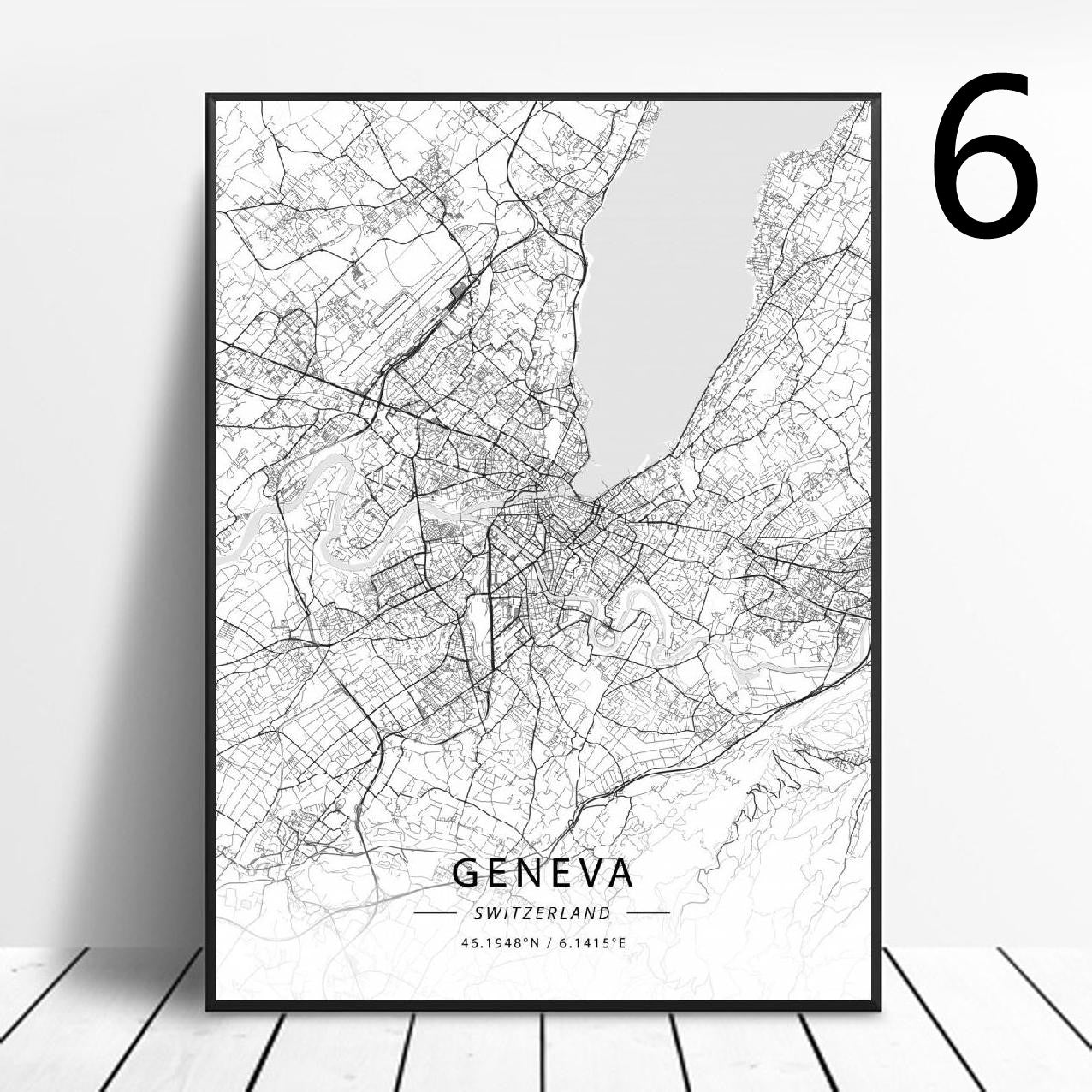 Decorative Canvas Poster Print – Home Wall Art for Modern Interior Design