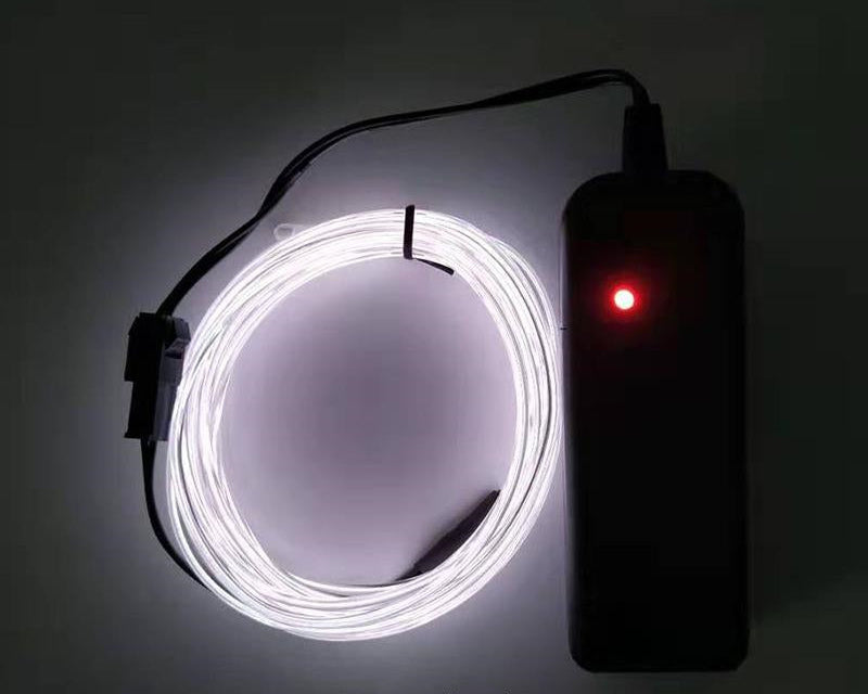 Neon Glow EL Wire 2M LED – Flexible Party Light | Festival Costume & Event Decor