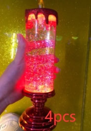 Mini LED Candle for Bedroom – Color Changing Waterproof Night Light & Home Decor