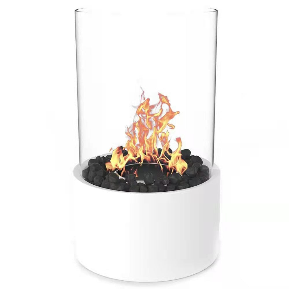 Tabletop Fireplace – Mini Fire Pit for Indoor, Patio & Outdoor Decor