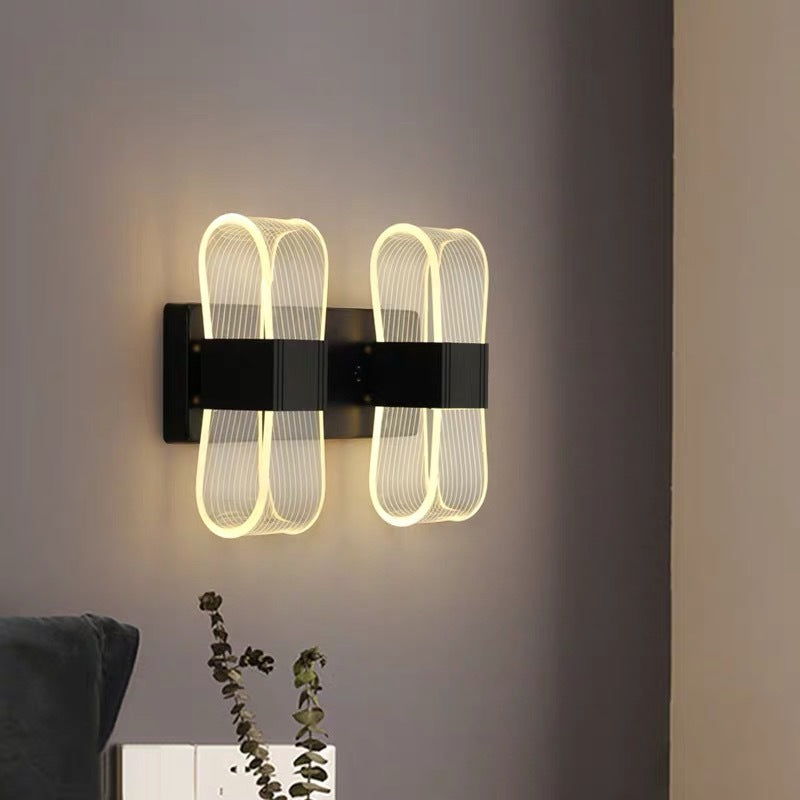 Nordic Style Wall Lamp – Golden Modern Lighting Fixture for Cozy Decor