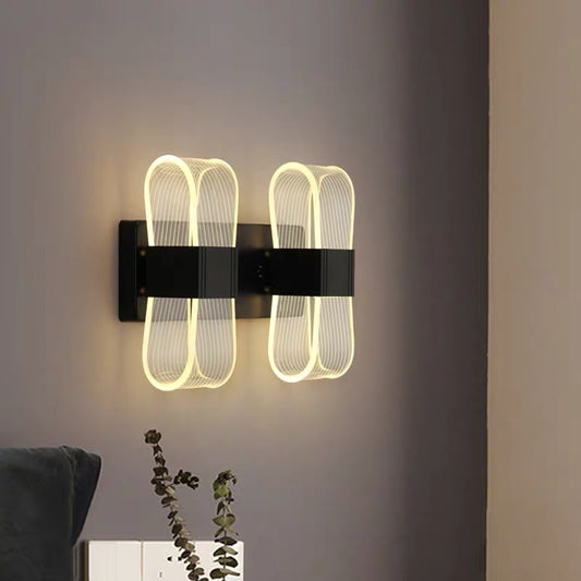 Nordic Style Wall Lamp – Golden Modern Lighting Fixture for Cozy Decor