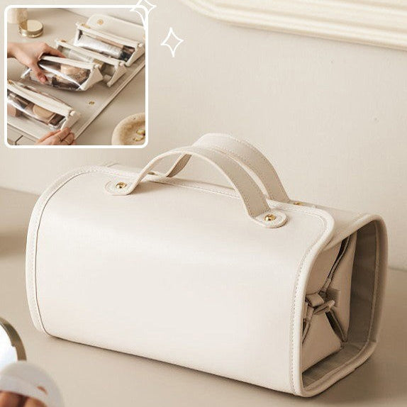 Portable Cosmetic Handbag – Travel Makeup Bag with Large Capacity