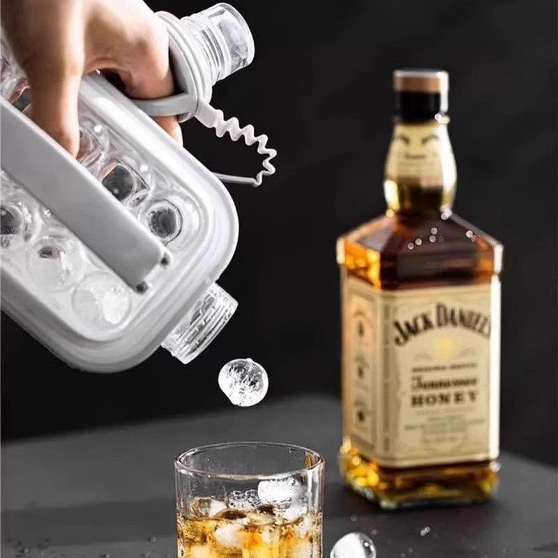 Quick Release Ice Ball Tray & Cold Kettle – 2-in-1 Summer Kitchen Gadget