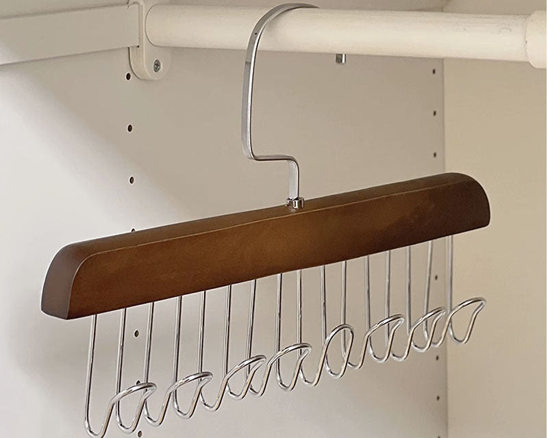 Home Closet Organizer Multi-Hook Storage Rack – Space Saving Clothes Hanger