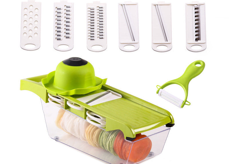 Vegetable Cutter Slicer Dicer Set – All-in-One Kitchen Tool for Healthy Meal Prep