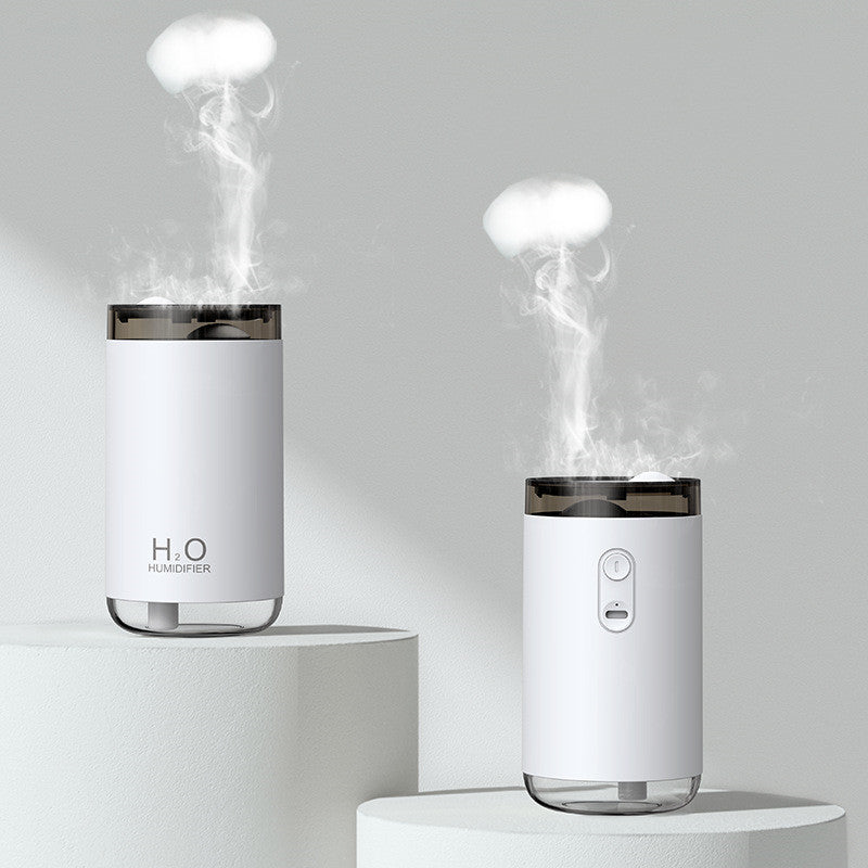 Smoke Ring Jellyfish Humidifier – Relaxing USB Diffuser for Car or Bedroom