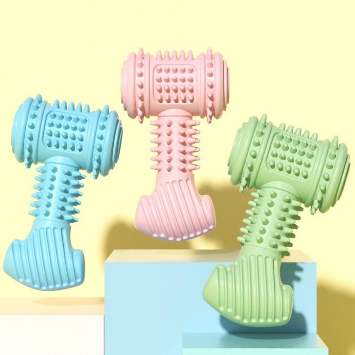 Durable Dog Chew Toy – Indestructible Teeth Cleaning Toy for Aggressive Chewers TPR