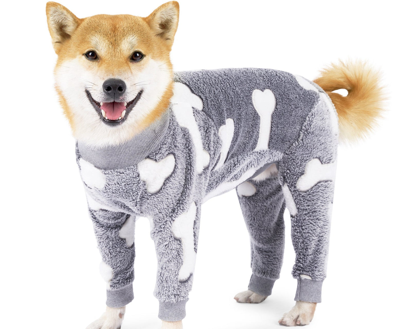 Cute Winter Dog Pajamas - Soft Pet Apparel
