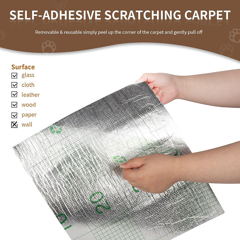 Self Adhesive Cat Scratch Board – Sofa Wall Furniture Protector Mat for Cats
