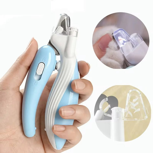 Safe Electric Dog Nail Clippers – LED Pet Nail Grinder for Cats & Dogs Grooming
