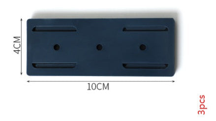 Easy Install Wall Socket Storage Rack – No Drill Cable Holder Organizer for Home Efficiency