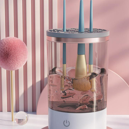 Rechargeable Brush Cleaner That Simplifies Your Routine