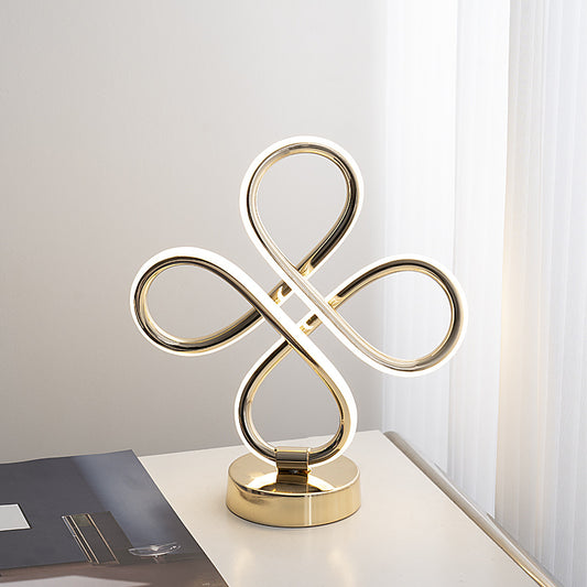 Nordic Style Bedside Table Lamp – Warm Ambient Night Light for Cozy Bedroom Vibes