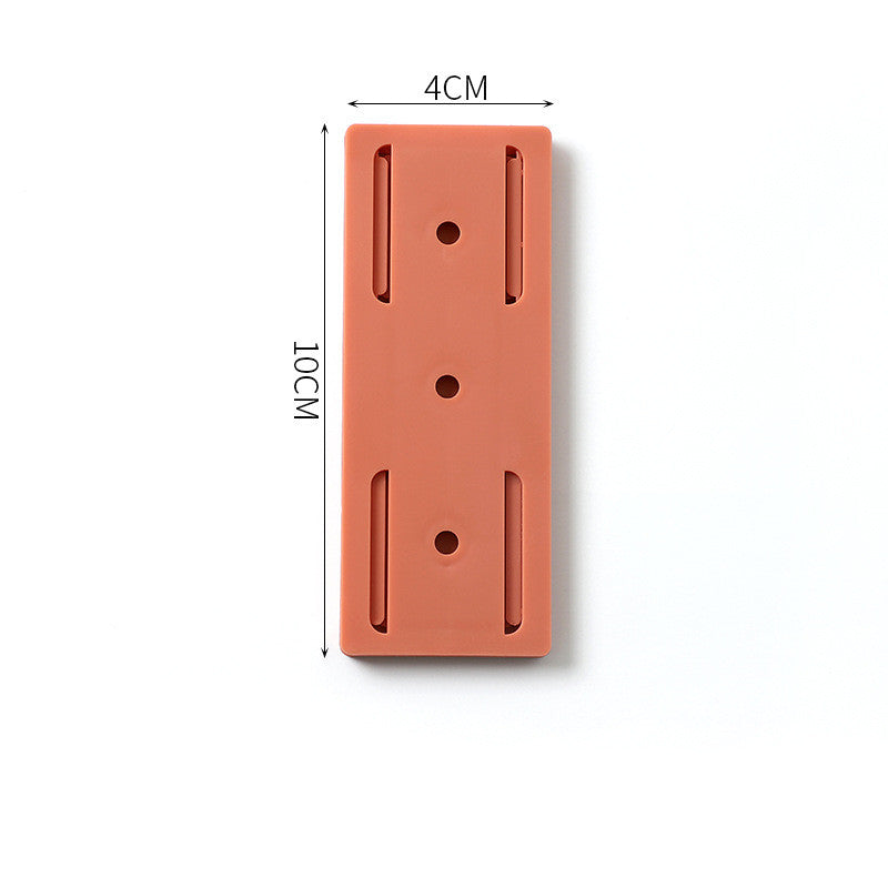 Self Adhesive Power Strip Holder – Wall Socket Organizer Cable Management Storage Rack
