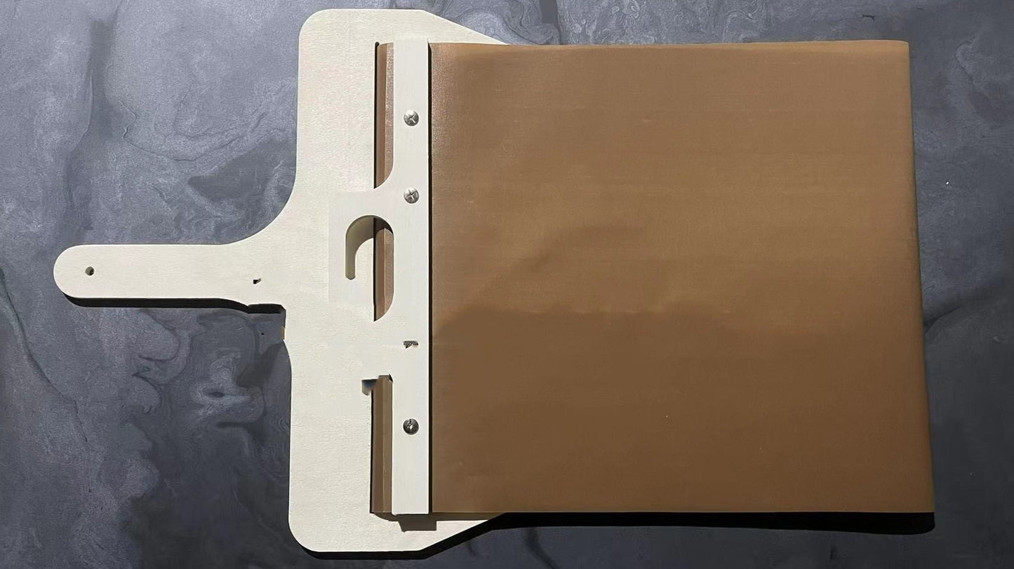 Sliding Pizza Peel with Wooden Handle – Easy Transfer Pizza Board for Home Oven & Baking
