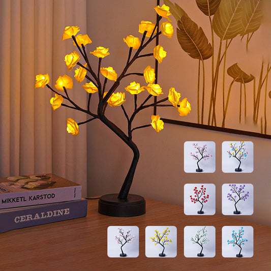 Fairy Rose Tree Lamp – Romantic LED Night Light for Valentine’s, Wedding & Gifts
