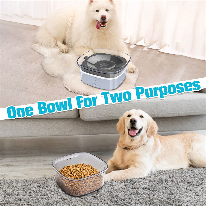 Spill Proof Dog Water Bowl – Large Capacity