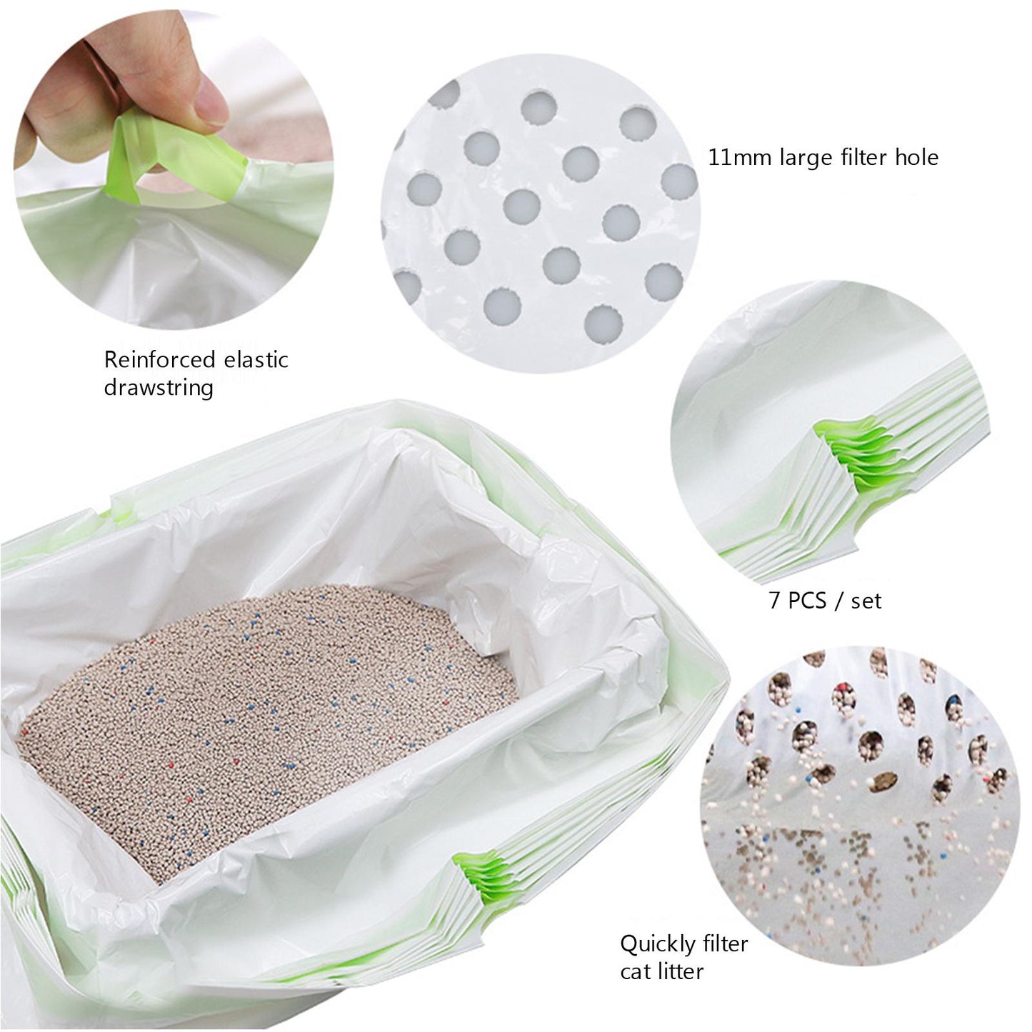 Dog & Cat Poop Bags – Leak-Proof Pet Waste Bags for Easy Outdoor Cleanup