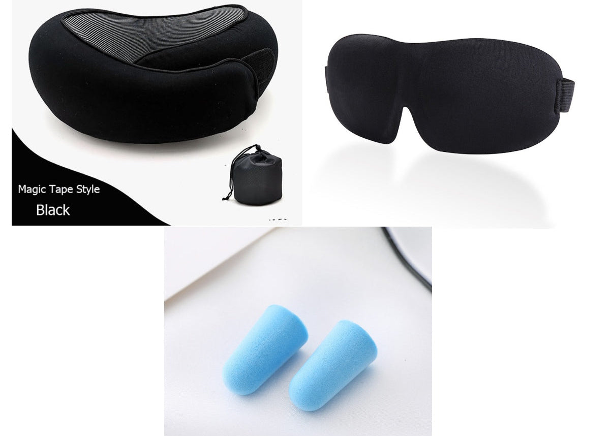 Comfort Travel Neck Pillow – Portable U-Shaped Cushion