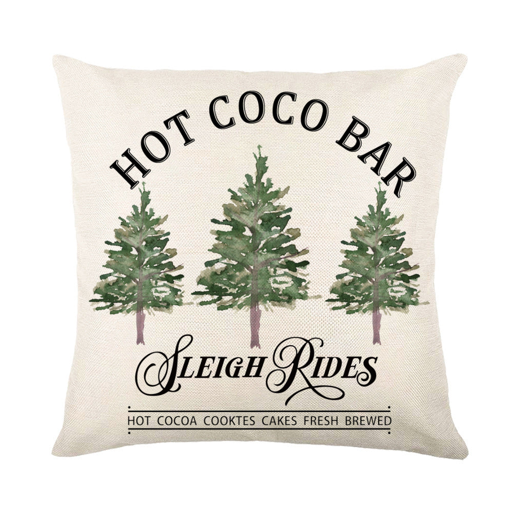 Festive Snowflake Cushion Covers for Holiday Home Décor