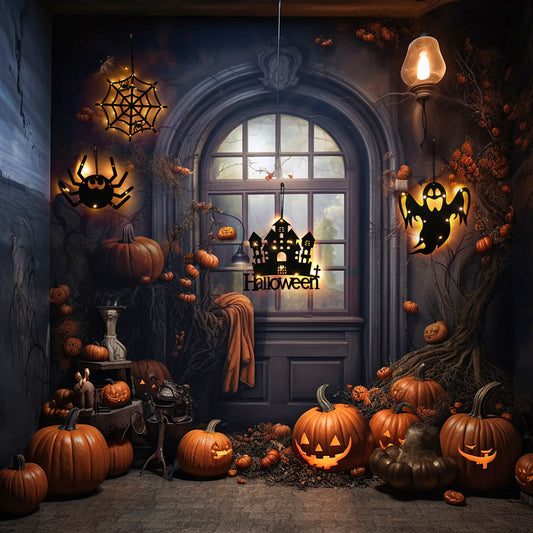 Spooky Spider LED Light for Halloween Party Fun