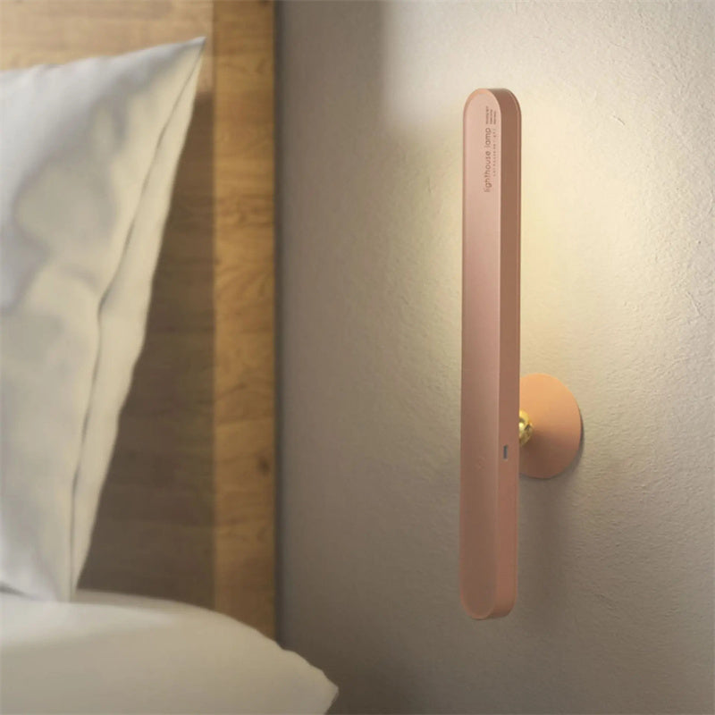 Smart Wireless Desk Lamp – Creative Geometric Magnetic Night Light for Reading & Study