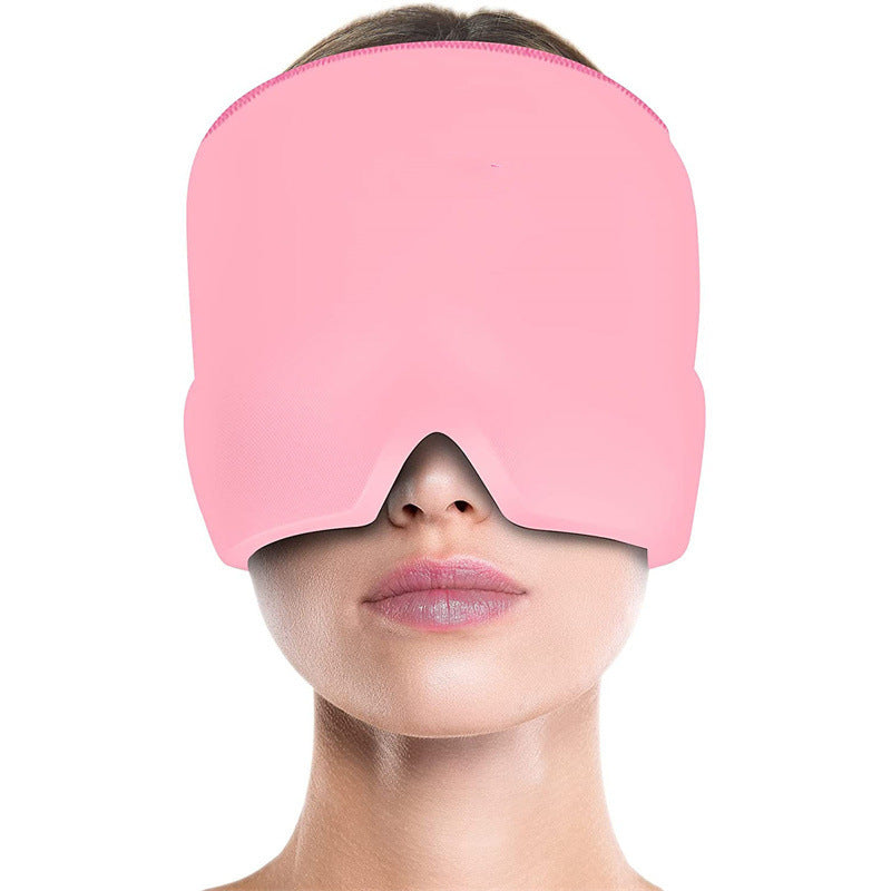 Hot & Cold Gel Eye Mask – Ice Headache Relief Compress for Migraine & Tension Relief