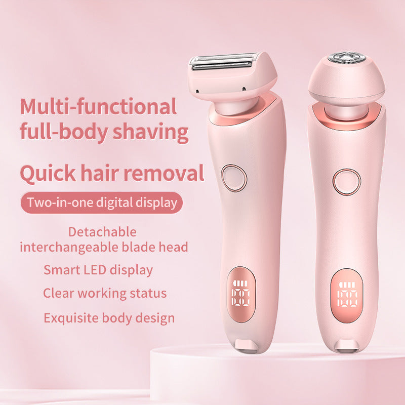 All-in-One Hair Removal Solution – 2-in-1 Epilator & Electric Razor for Women