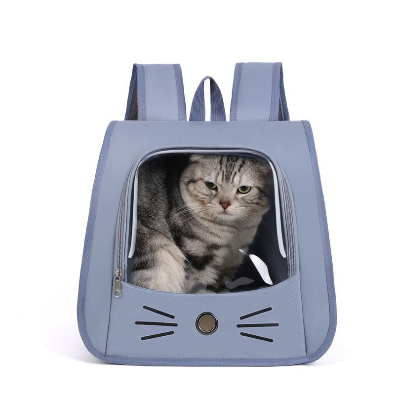Comfortable Cat Carrier Backpack – Breathable Pet Travel Bag for Small Dogs Outdoor Hiking & Daily Use