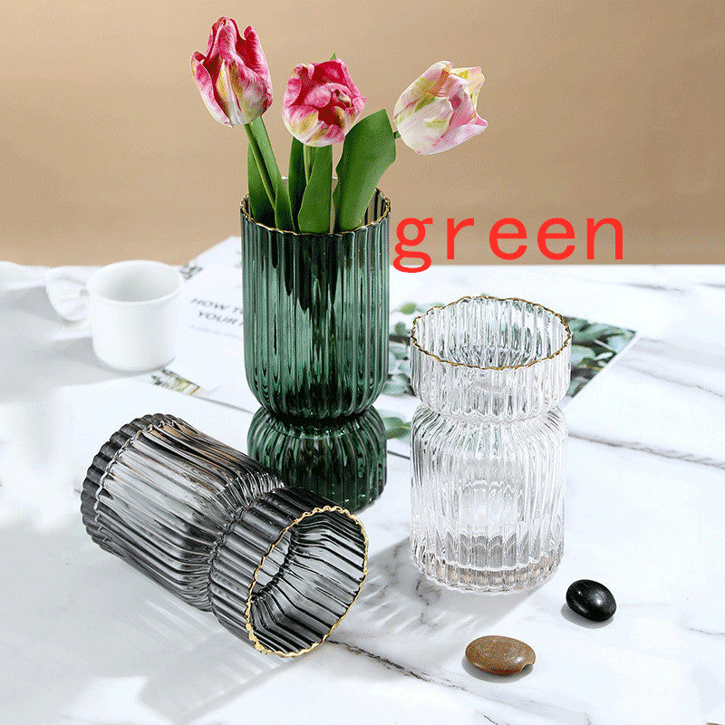 Home Decoration Soft Vase – Minimalist Modern Table Decor for Living Room Interior