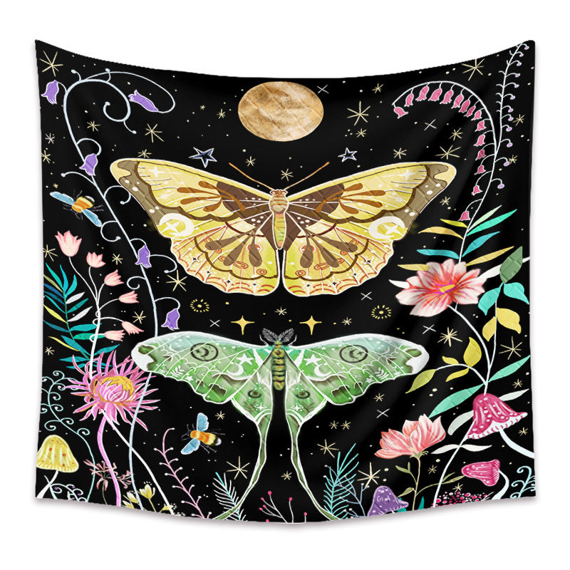 Bohemian Wall Hanging Tapestry – Cozy Aesthetic Decor for Bedroom & Living Room