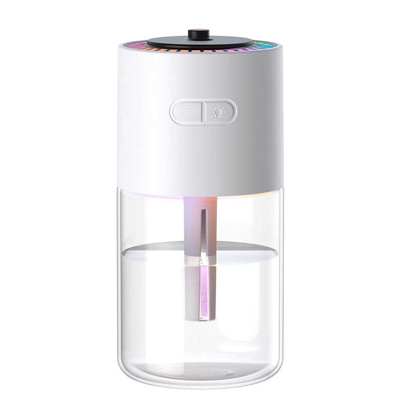 Starry Sky Projector Humidifier – Portable USB LED Night Light Diffuser