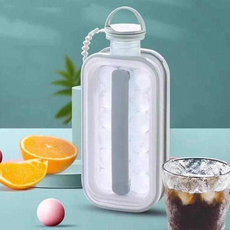 Quick Release Ice Ball Tray & Cold Kettle – 2-in-1 Summer Kitchen Gadget