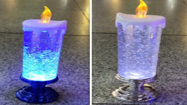 Mini LED Candle for Bedroom – Color Changing Waterproof Night Light & Home Decor