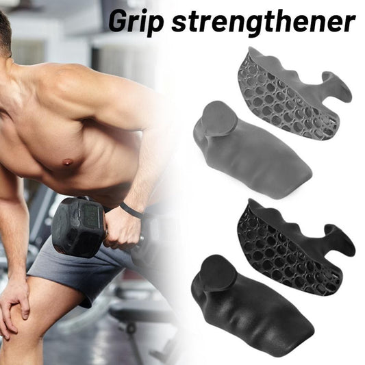 Anti-Slip Grip Strengthener – No Sweat Finger Trainer for Gym, Forearm & Dumbbell Strength Training