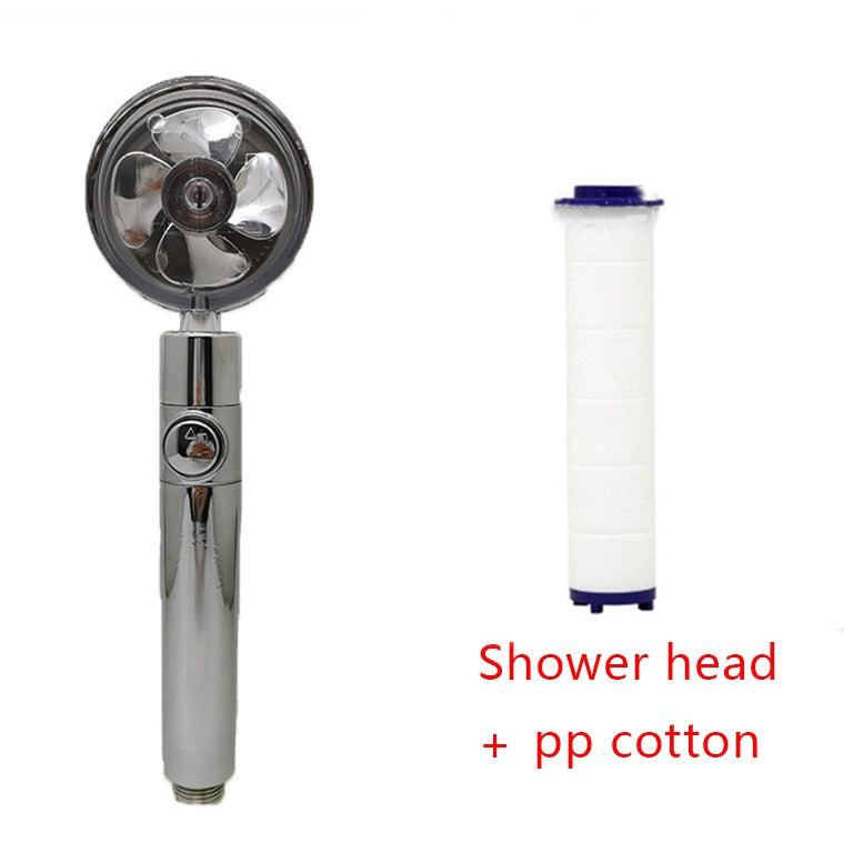 Luxury Rotating Shower Head – High Pressure, Water-Saving, Bathroom Upgrade