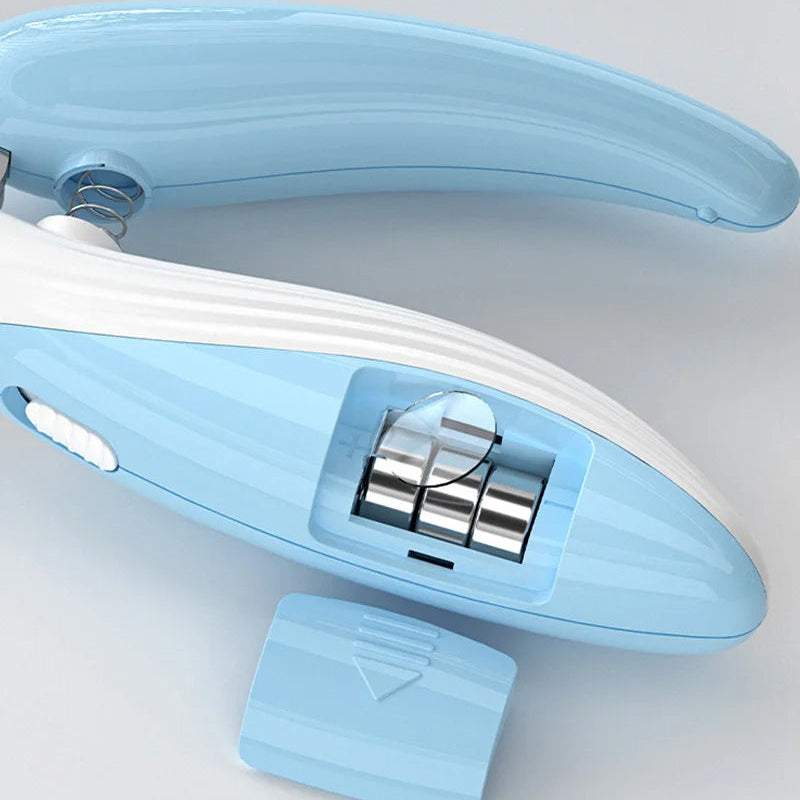 Safe Electric Dog Nail Clippers – LED Pet Nail Grinder for Cats & Dogs Grooming