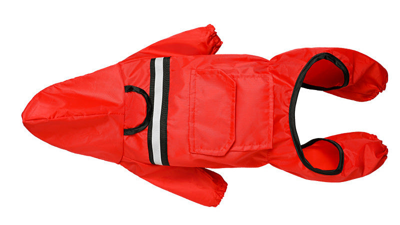 Pet Waterproof Raincoat – Stylish Reflective Jacket for Small Dogs
