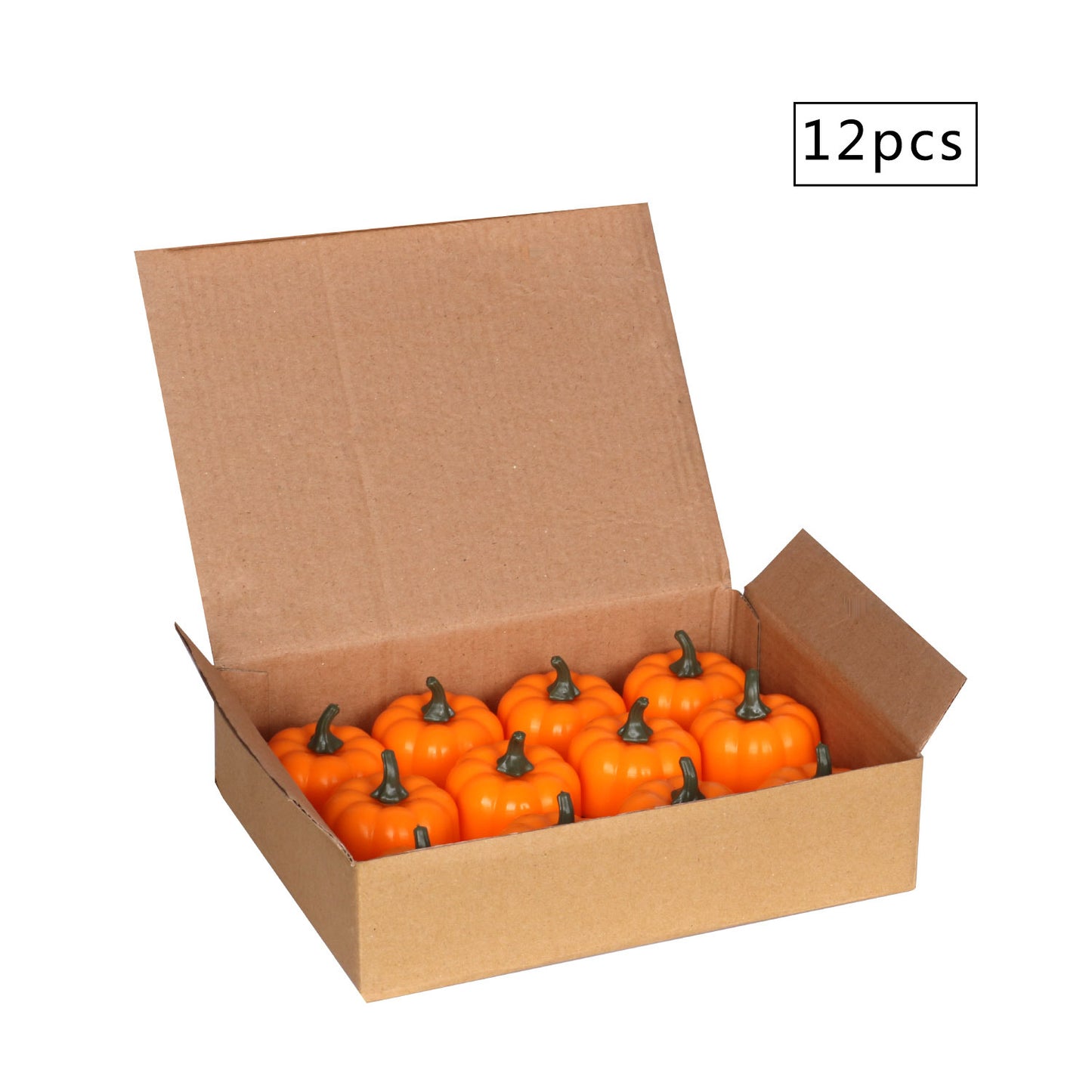 Christmas Pumpkin LED Candle Light – Decorative Holiday Table & Room Lighting